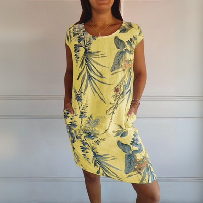 Annelin™ | Comfortable Dress with Round Neck
