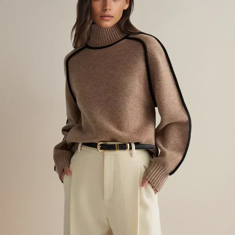 Giselle – Stylish Turtleneck Sweater