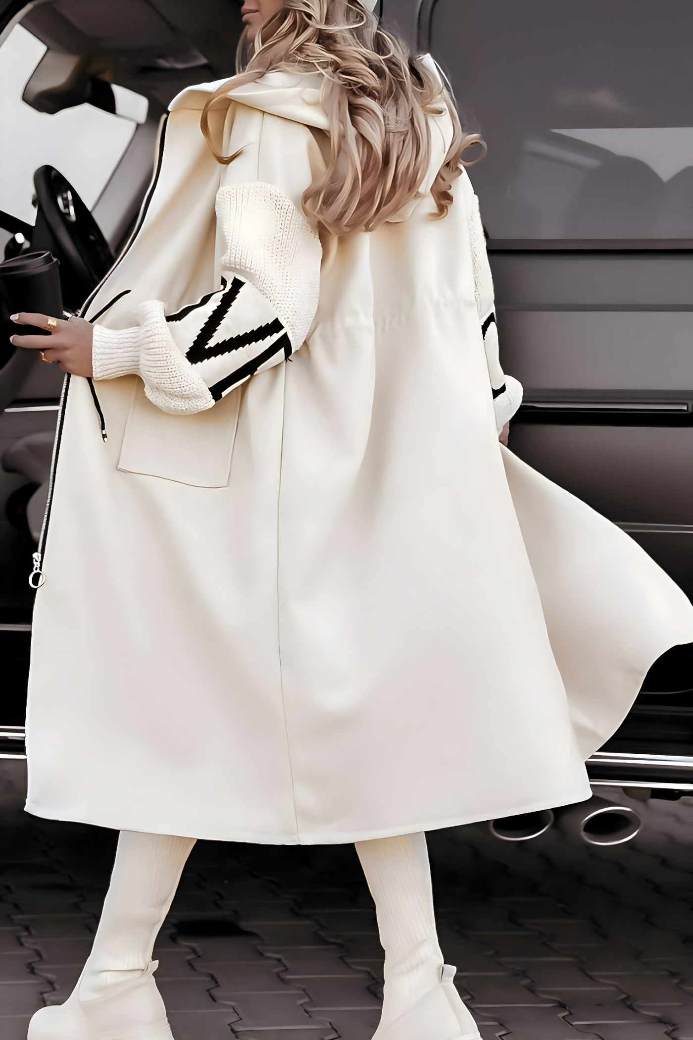 Rosana - Windbreaker Long Jacket
