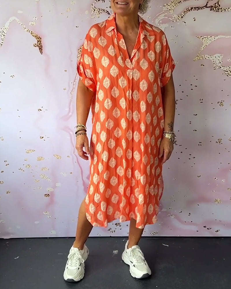 Dini™ | Stylish V-Neck Dress