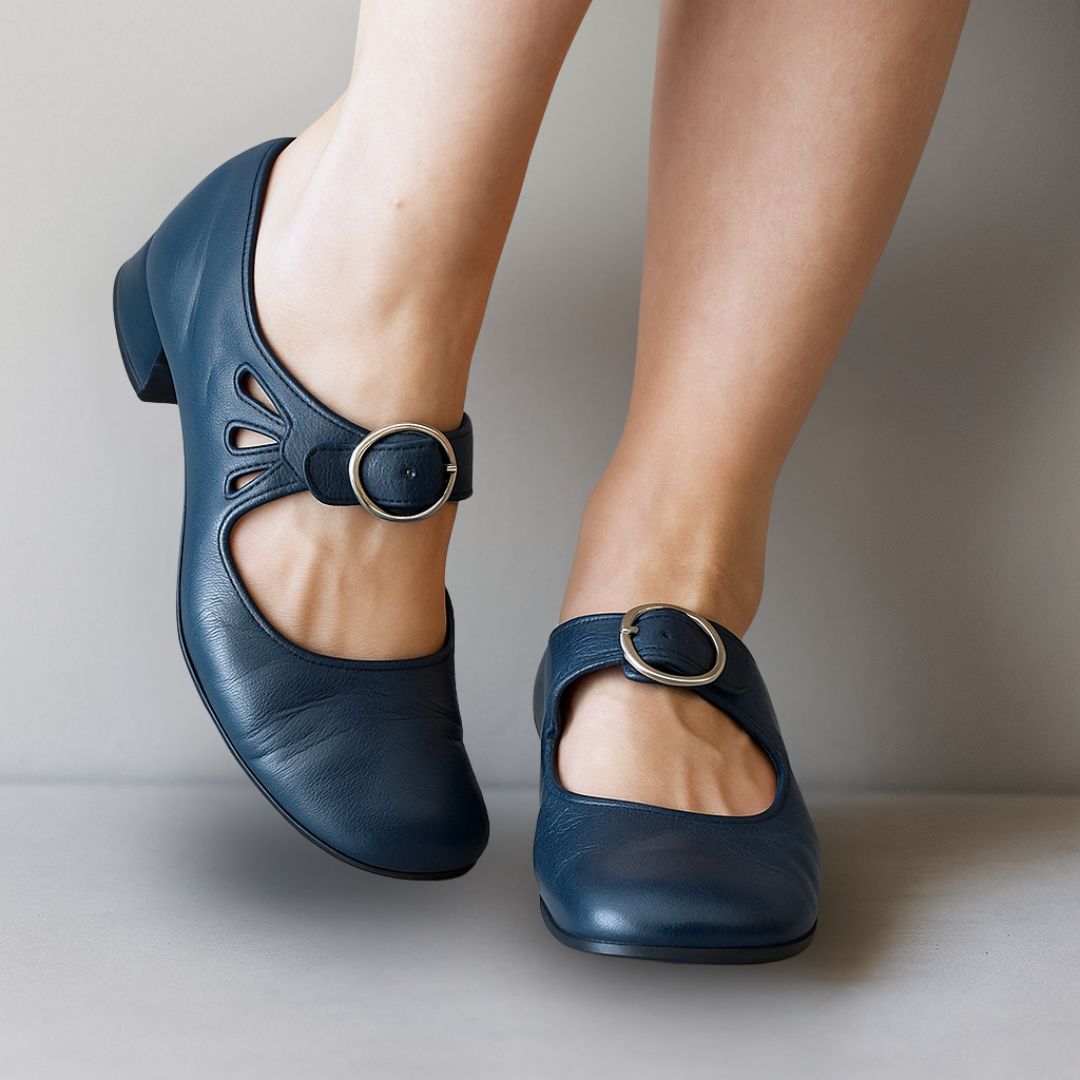 Els™ | Orthopedische leren sandalen met comfortabele sleezool