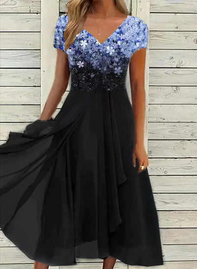 Alethea – Elegant Midi Dress