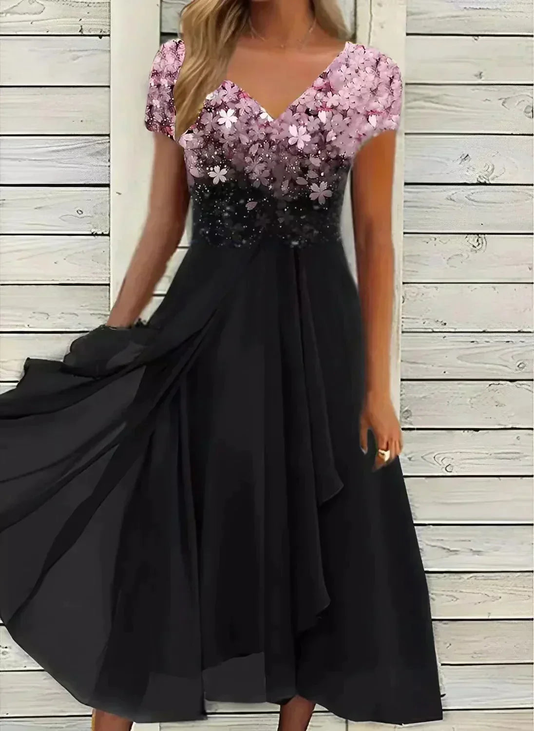 Alethea – Elegant Midi Dress