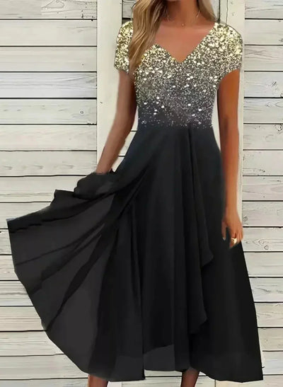 Alethea – Elegant Midi Dress