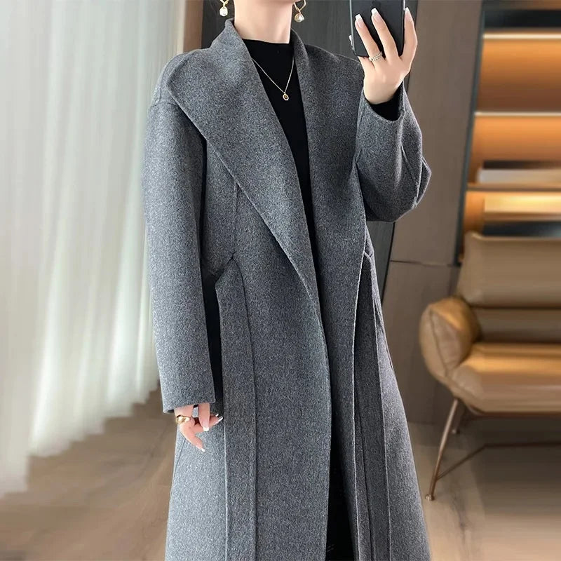 Casmira | Belted Cashmere Coat