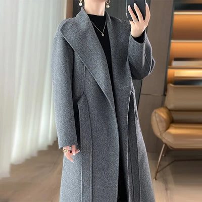 Casmira | Belted Cashmere Coat