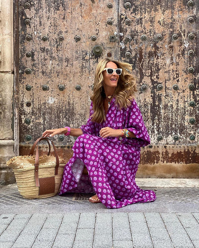 Linda™ | Long Bohemian Dress