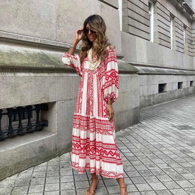 Linda™ | Long Bohemian Dress