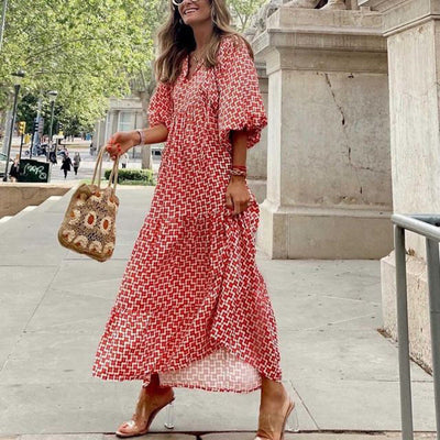 Linda™ | Long Bohemian Dress