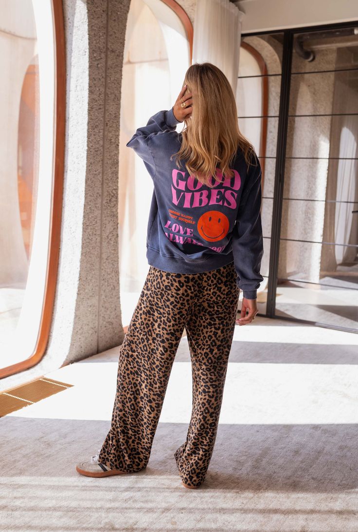 ZARA - The Leopard Sweatpants
