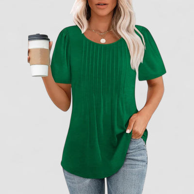 Linna – Long-sleeved blouse in soft viscose