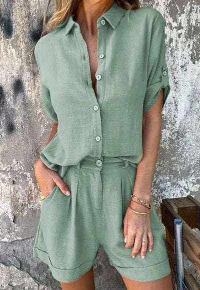 MAYA - THE AIRY LINEN SET