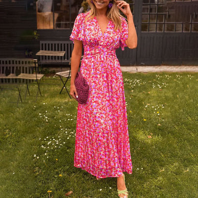 Sandra™ | Women's V-Neck Dress